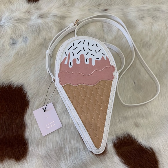 LC Lauren Conrad Handbags - LC Ice Cream Cone Crossbody Purse